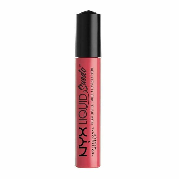NYX PROFESSIONAL MAKEUP Liquid Suede Cream Lipstick~Life's A Beach~ Bright Coral - Picture 1 of 2